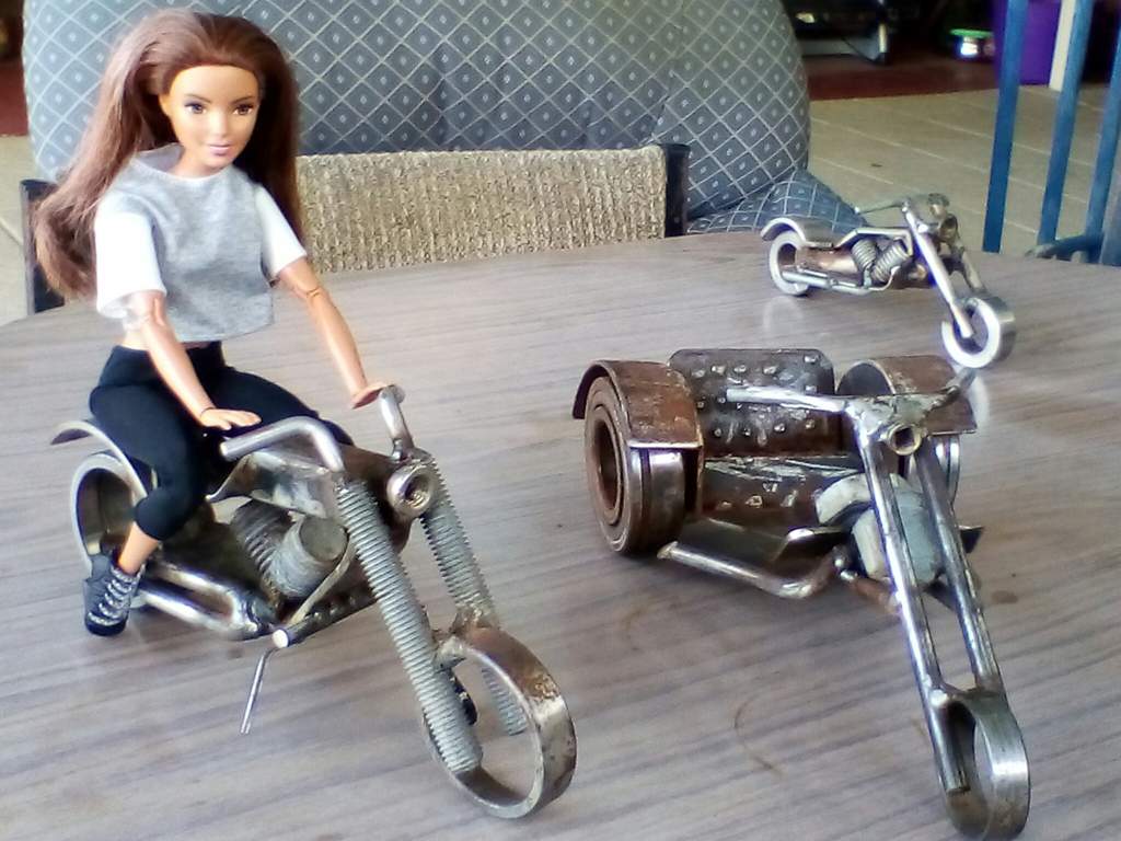 motorbike barbie