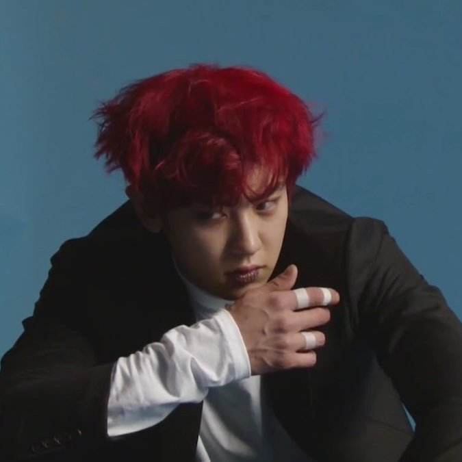 Chanyeol - Red Hair Appreciation | EXO (엑소) Amino