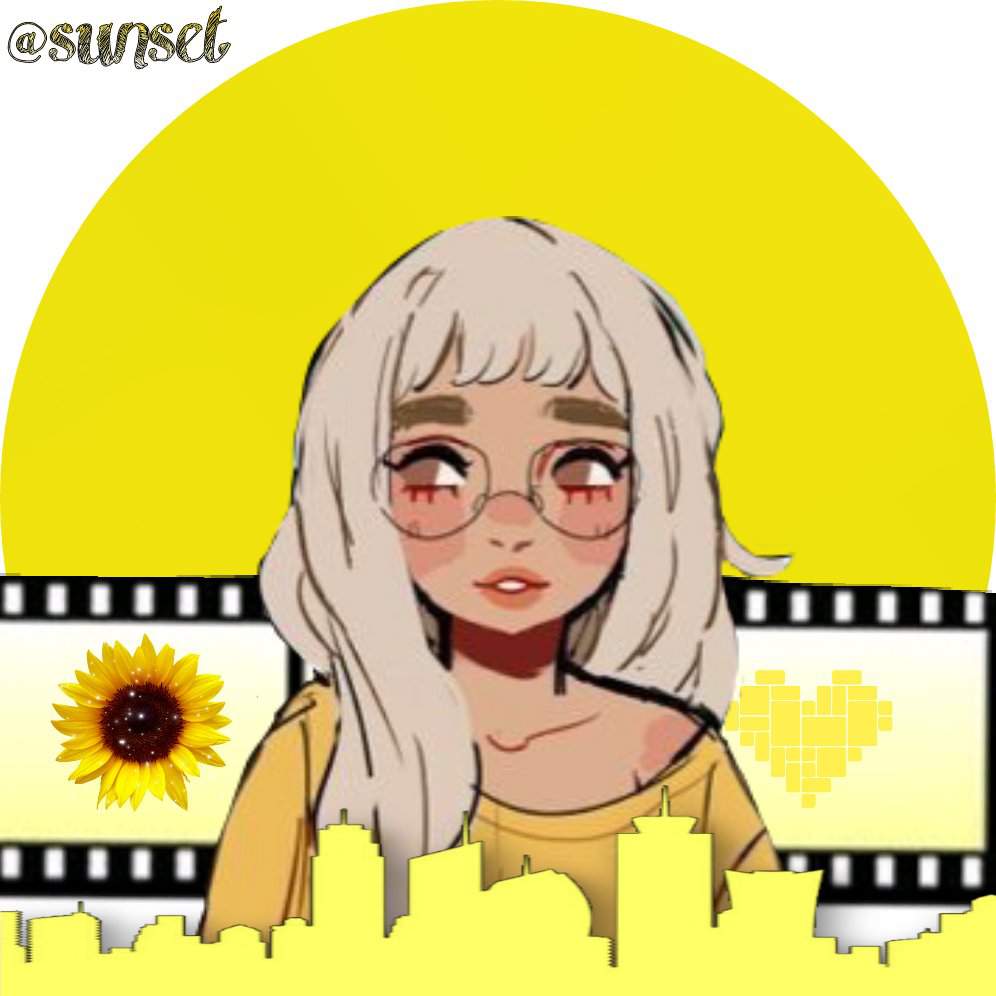 Yellow Anime Girl Pfp 8039