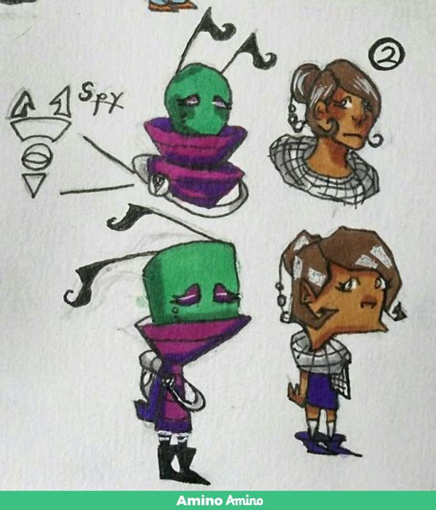 Invader Zim oc | Cartoon Amino