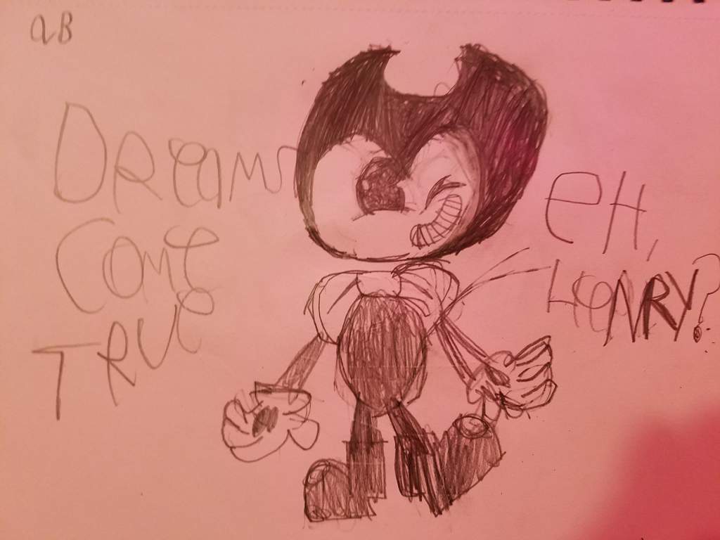 Dreams Come True Eh Henry Bendy And The Ink Machine