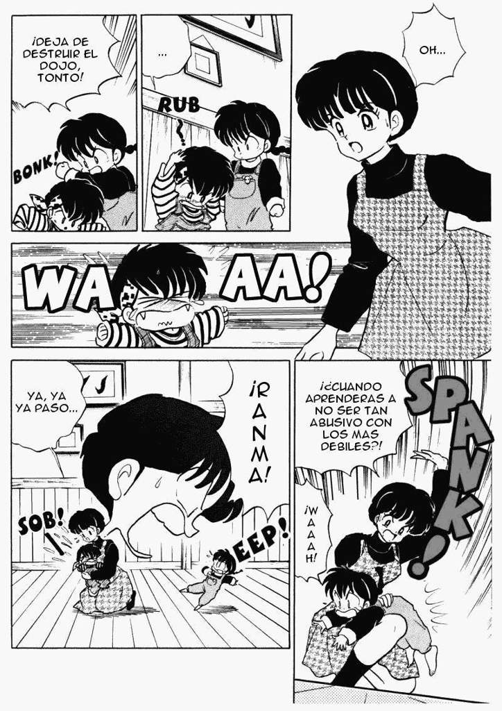 Momentos Graciosos del Manga entre Akane y Ranma Ranma 1