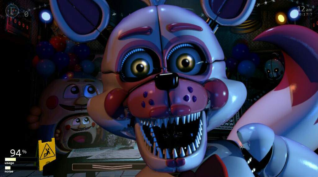 five nights at anime foxy jumpscare