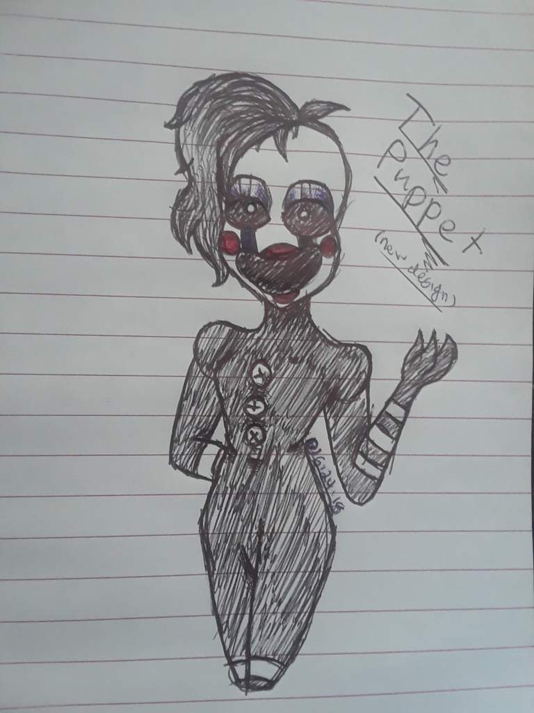 The Puppet!!!! *new design* | Five Nights At Freddy's Amino