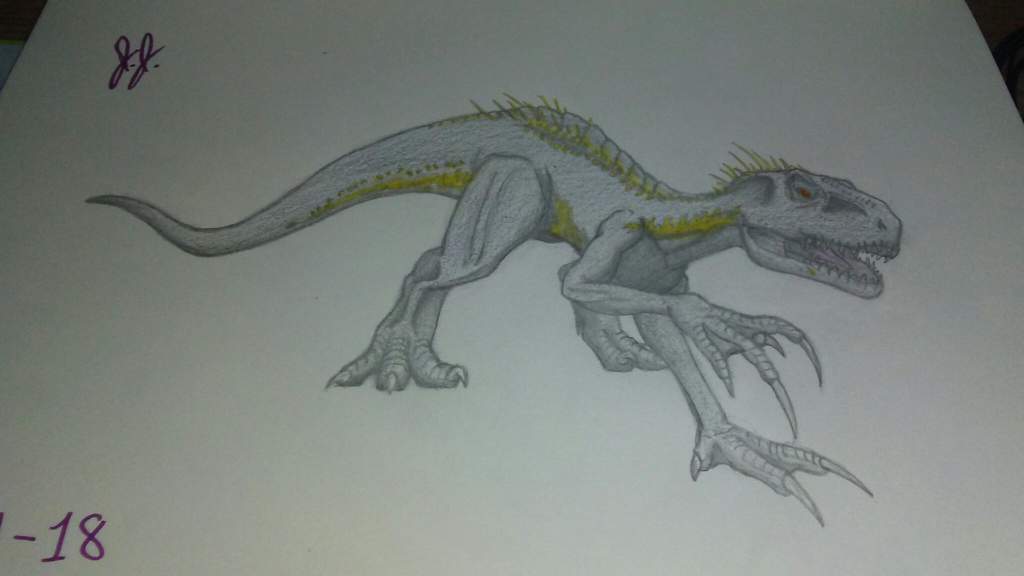 My Indoraptor drawing attempt | Artists For Artists Amino