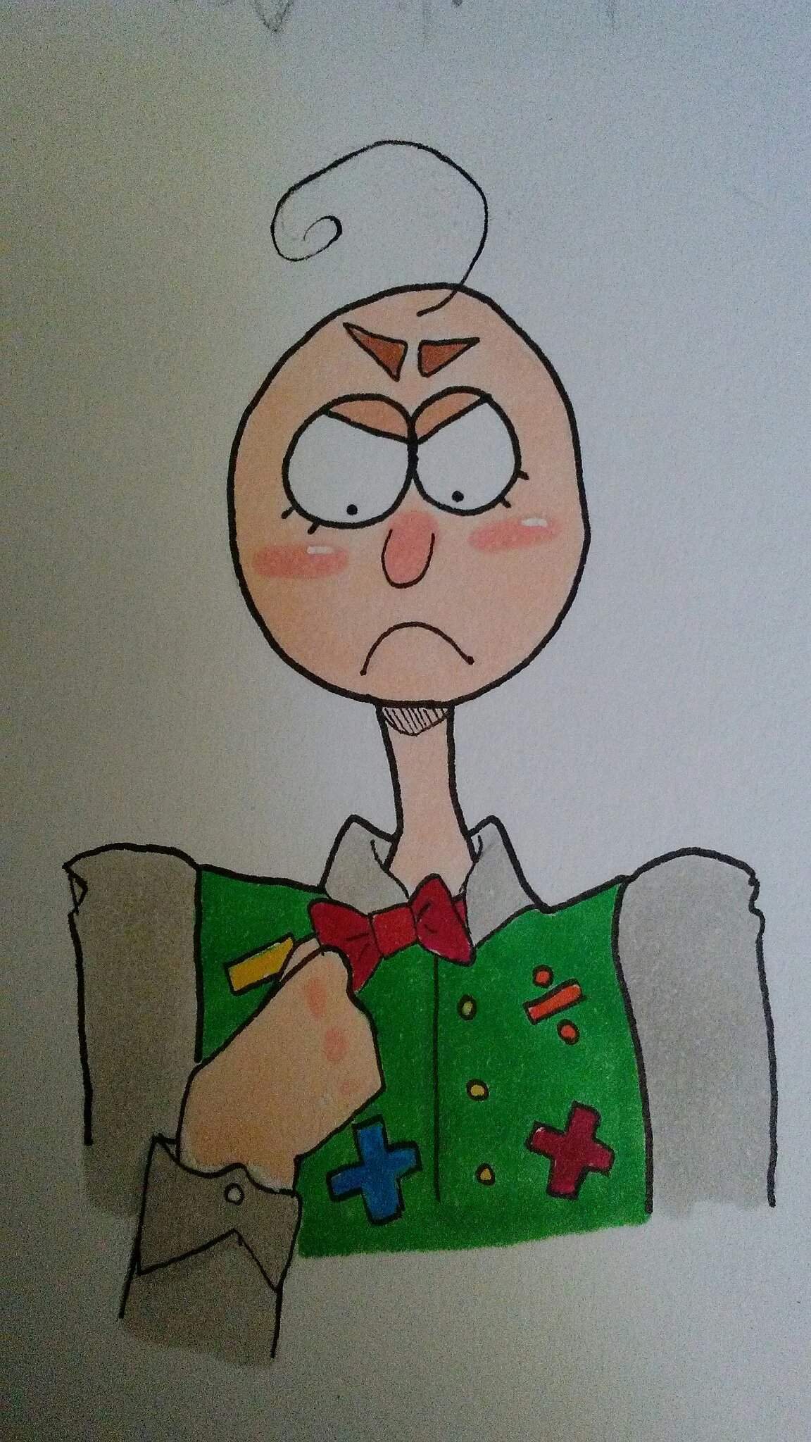 Formal-ish school teacher Baldi | Baldi's Basics Amino