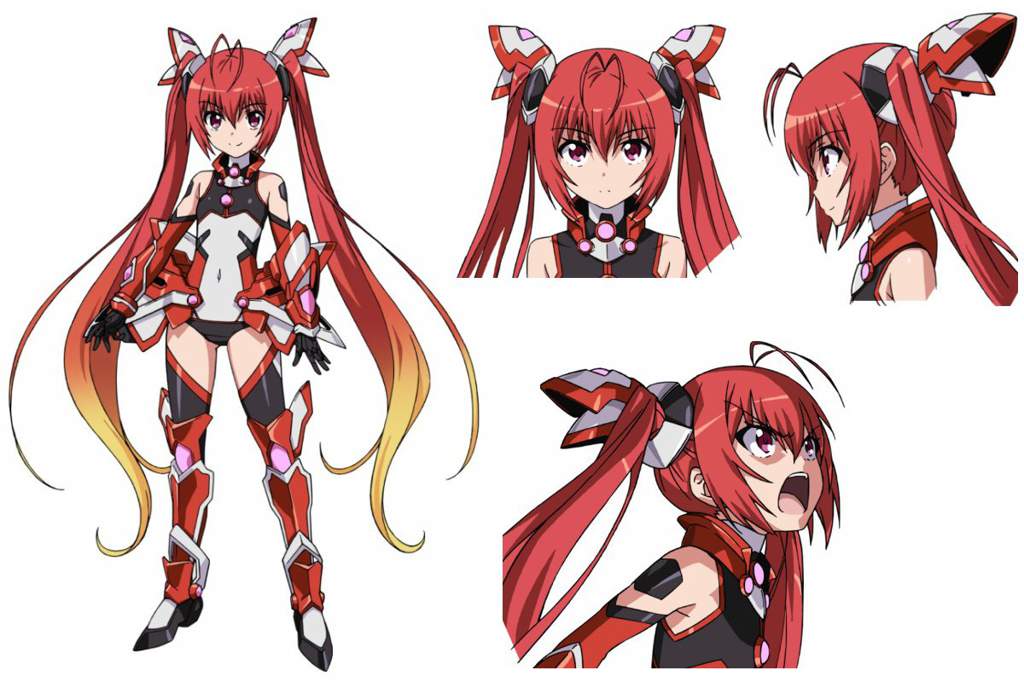 Anime pigtail hair