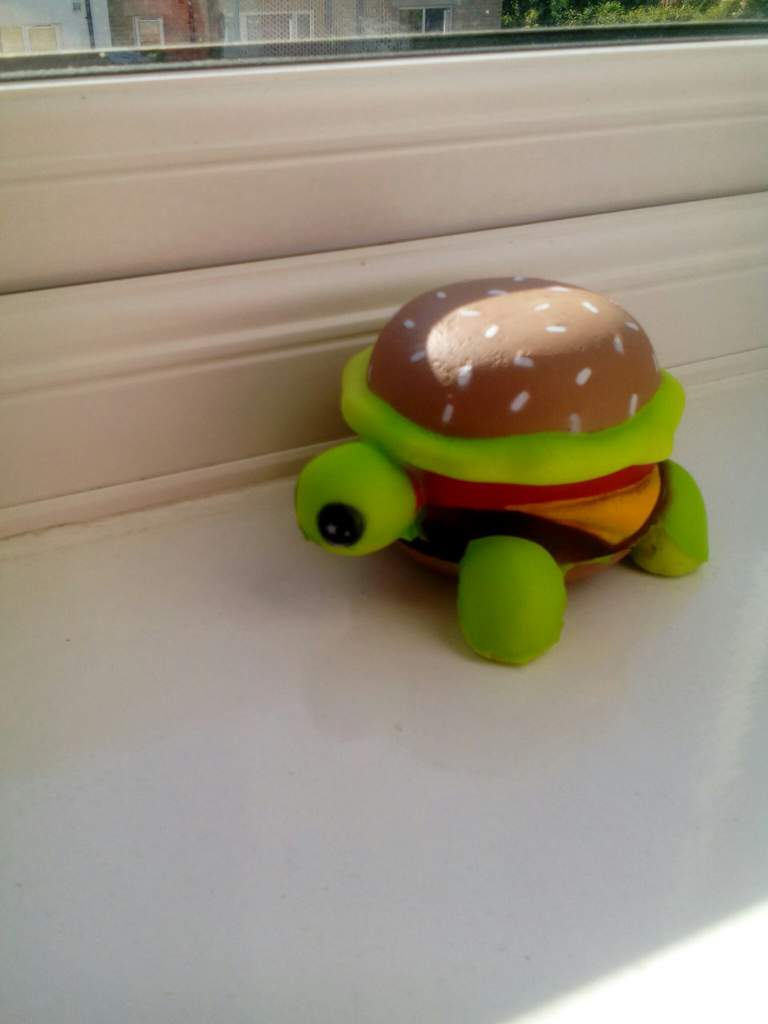 turtle burger stuffed animal