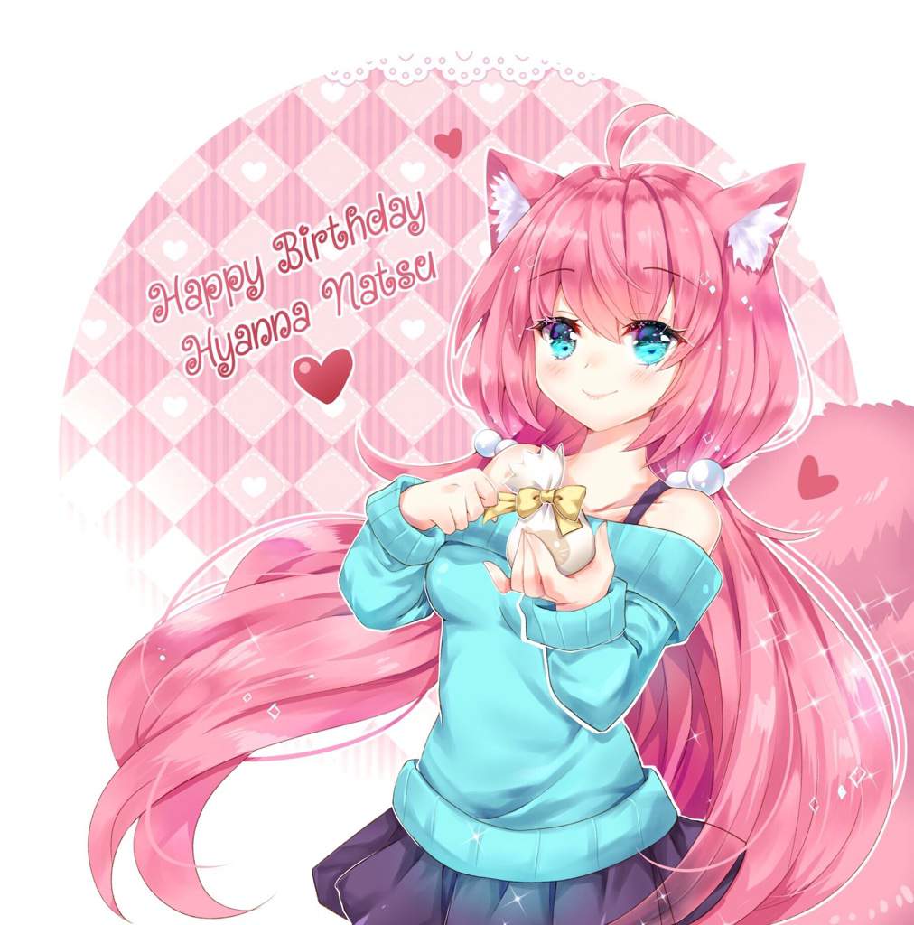 [Gift] Happy Birthday Hyanna Natsu | Anime Art Amino