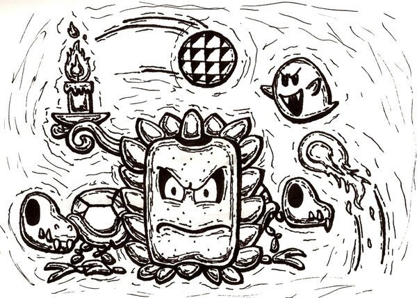 Old Fanart: Enemies | Mario Amino