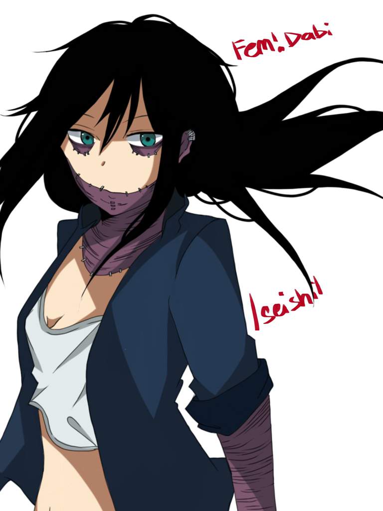 Fem! DABI | My Hero Academia Amino