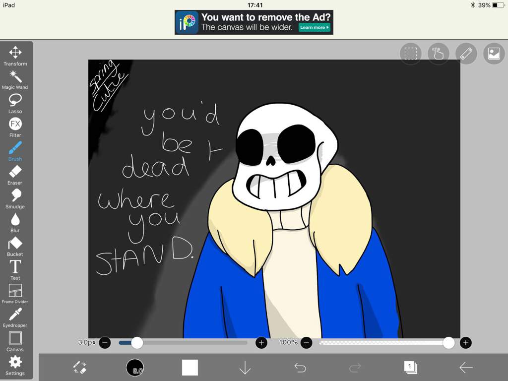 Sans - you'd be dead where you stand! | Official Sans Amino Amino