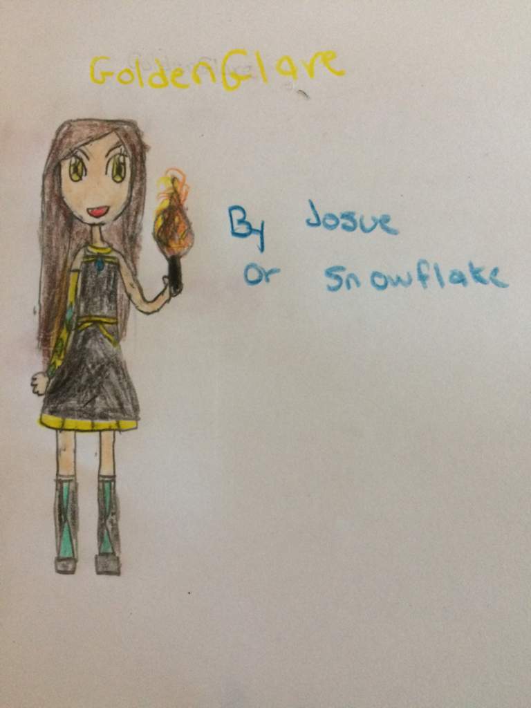 What Do You Think Of My Goldenglare Drawing Roblox Amino