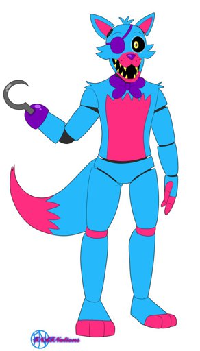 fnaf blacklight foxy