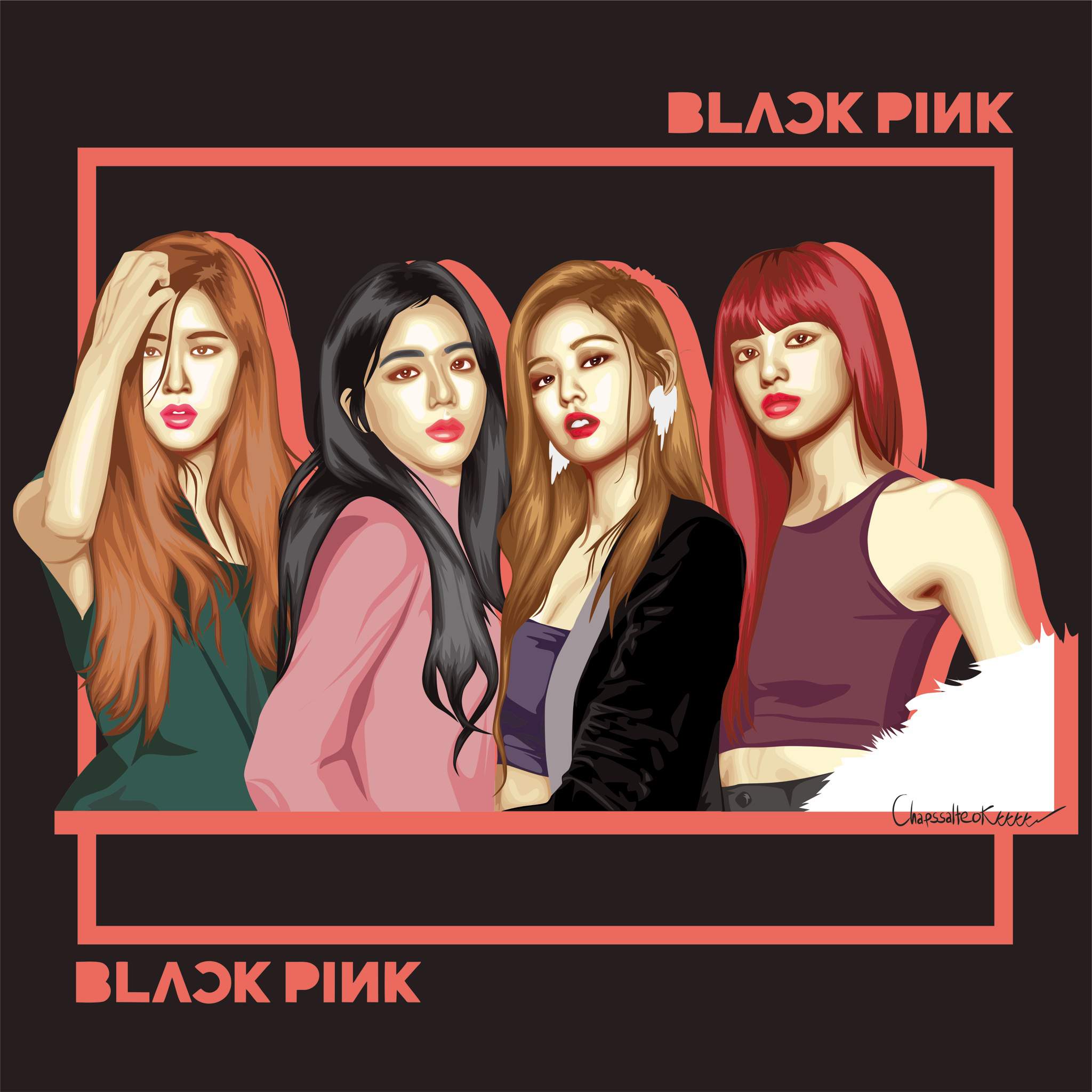 Blackpink Photoshot Fanart | K-Pop Amino