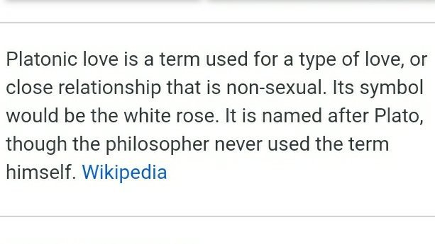 Definition of Platonic Love