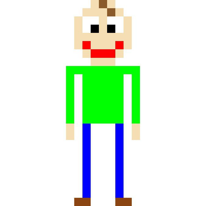 baldi pixel art baldi s basics amino