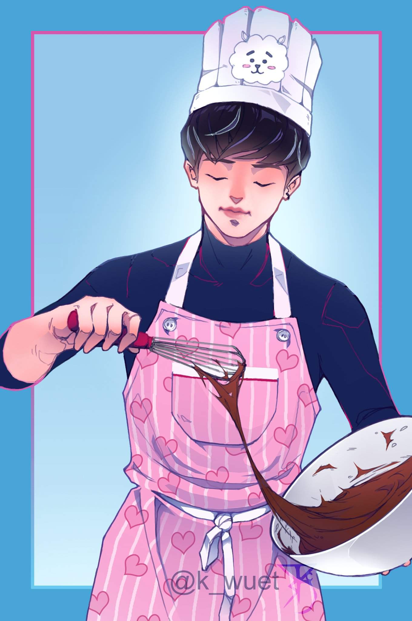 Chef Jin •° [Fanart] | K-Pop Amino