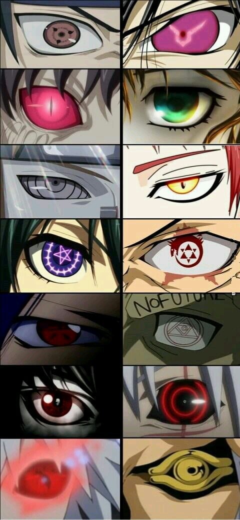 Los mejores ojos del anime😉 | •Anime• Amino