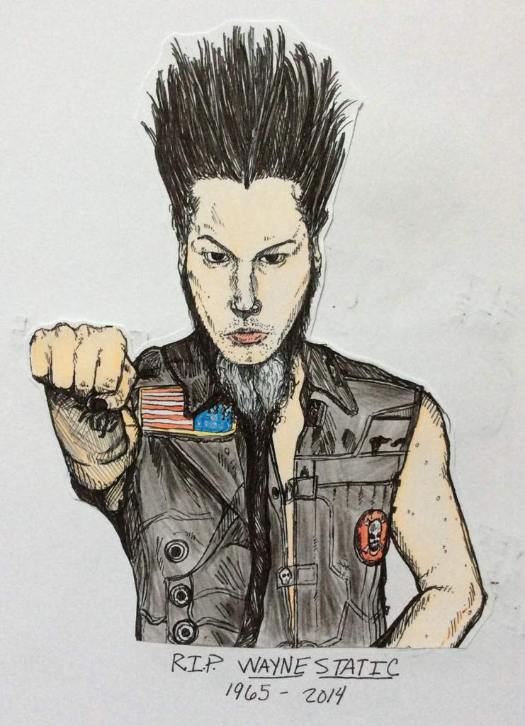 Tribute To Wayne Static Of The Band Static X Art Amino