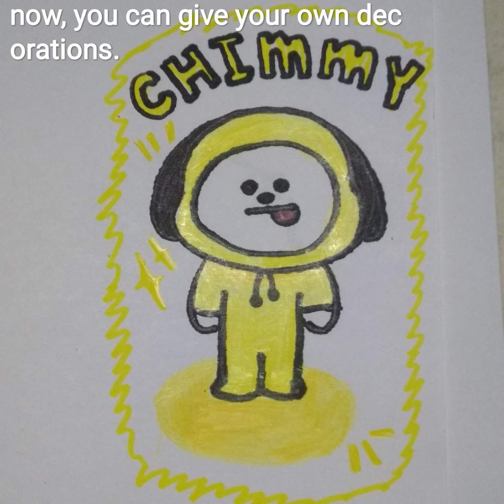 How ro draw chimmy (bt21) [REPOST] | ARMY's Amino