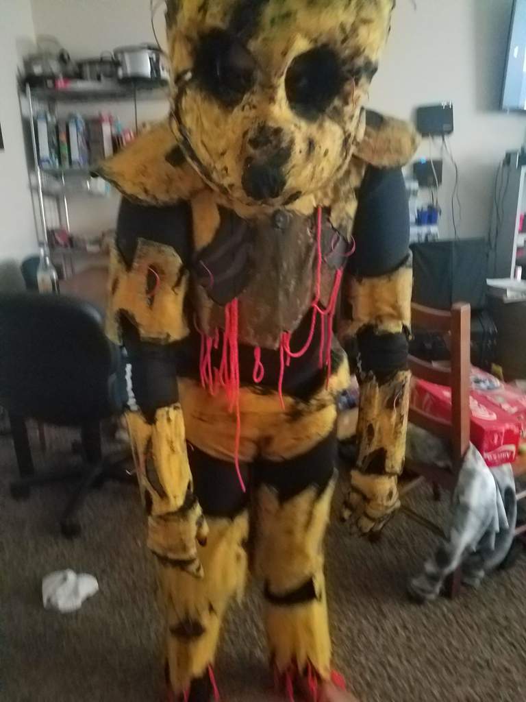 Springtrap cosplay update | Five Nights At Freddy's Amino