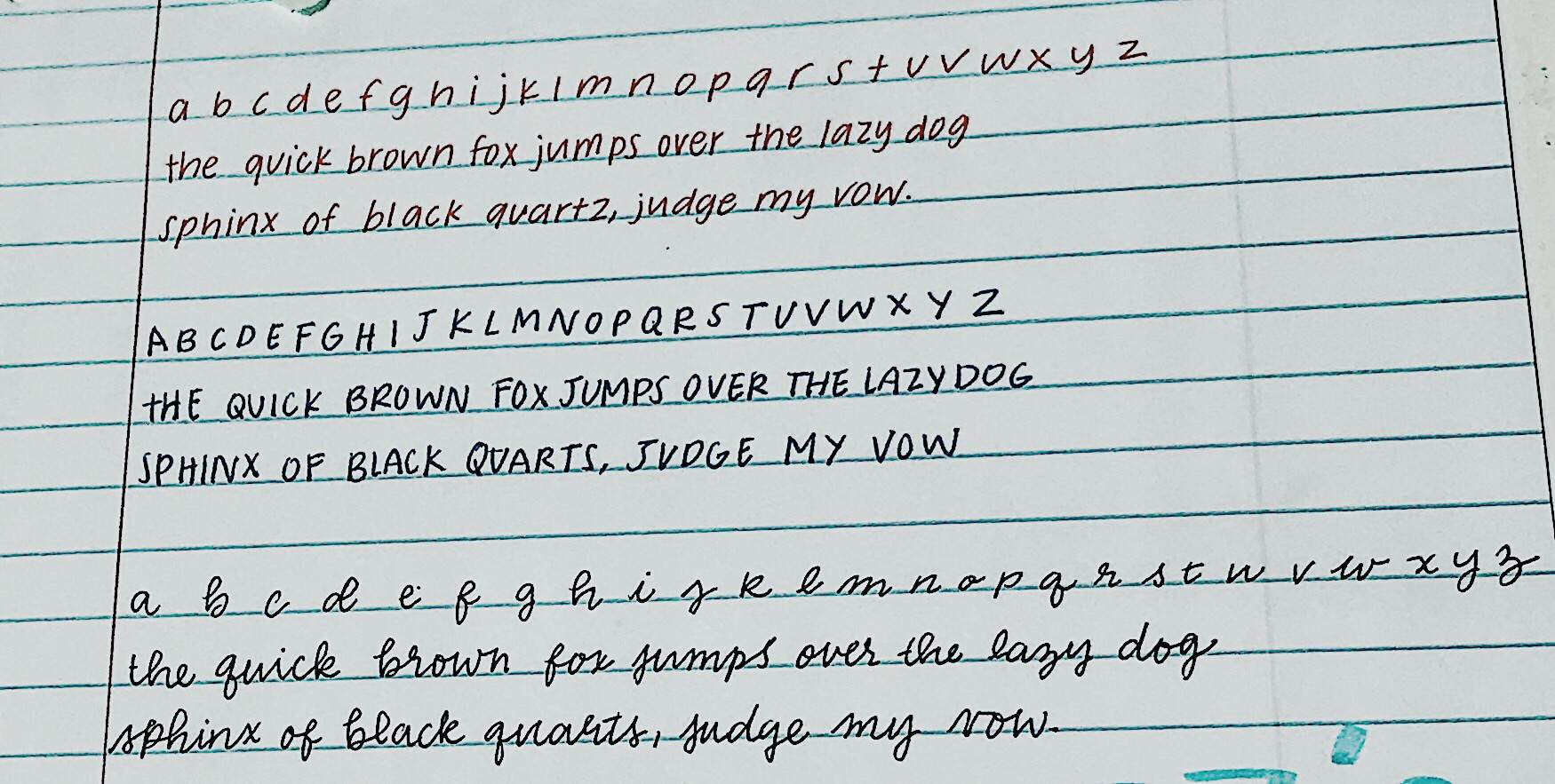 ~ my handwriting | Studying Amino Amino