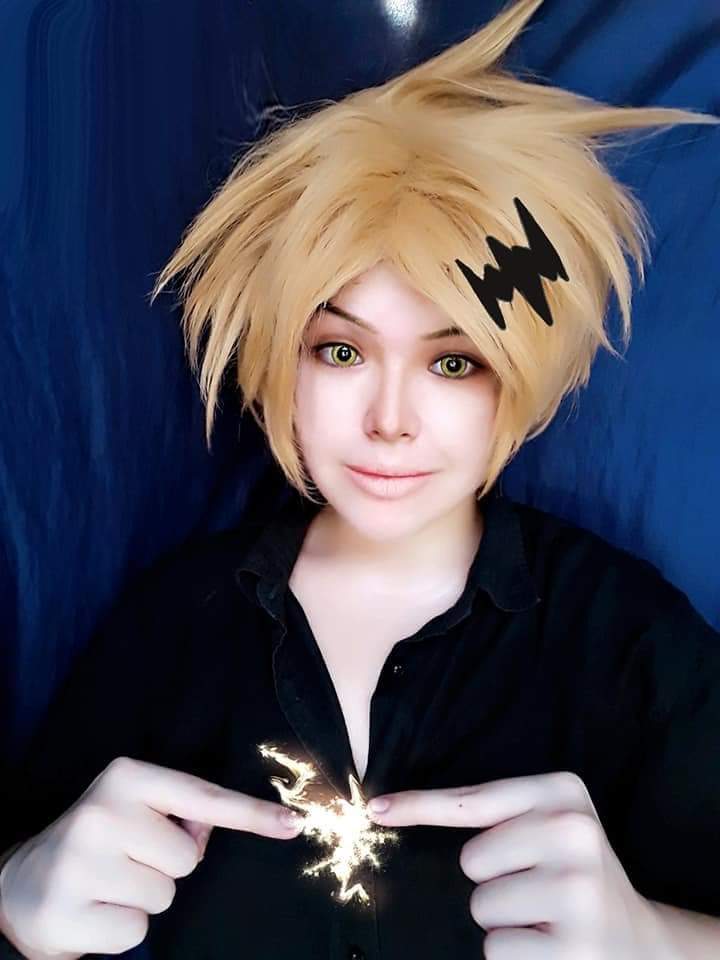 Kaminari Denki Makeup 💛 | My Hero Academia | 👊 | Special Effects Makeup ...