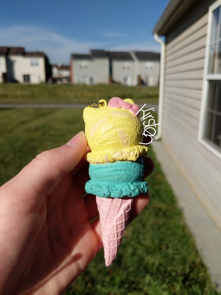 cat ice cream squishy