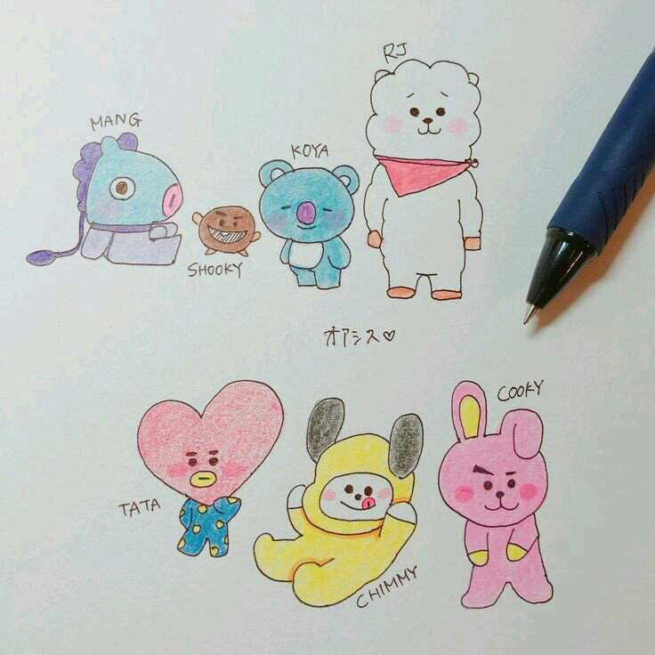 BT21 PICTURES | ARMY's Amino