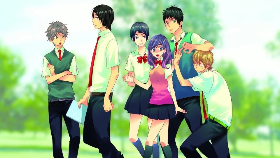 Kiss him not me anime