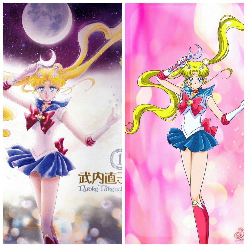 Diferencias entre el Manga Anime Sailor Moon Español Amino