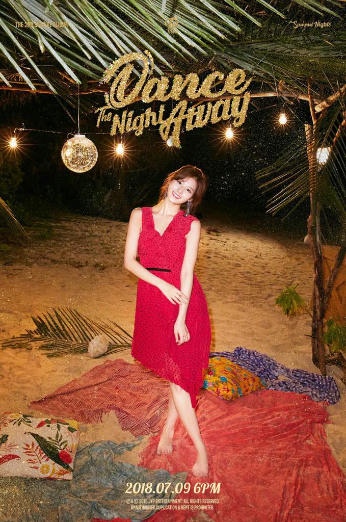 Twice The 2nd Special Album Summer Nights Sana Dance The Night Away 18 07 09 6pm Twice 트와이스 ㅤ Amino