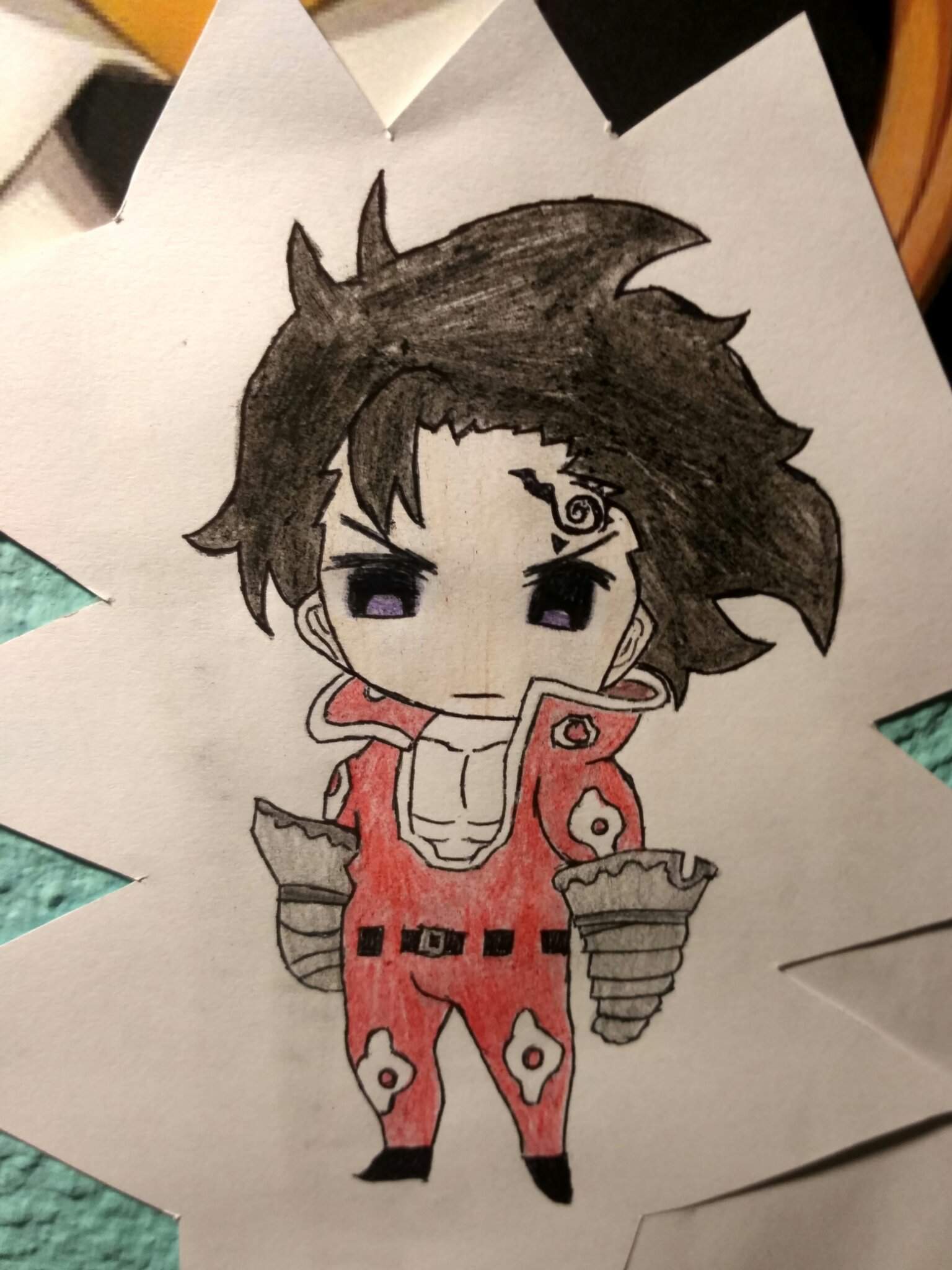 Dibujo chibi kawaii de zeldris | Nanatsu No Taizai Amino™ Amino