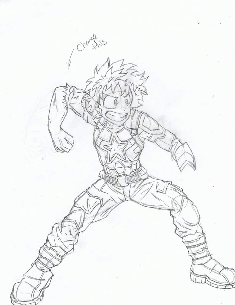 👊👊 Captain Deku 👊👊 | Art Amino