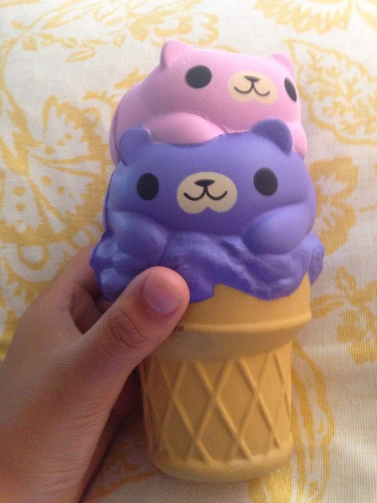 squishy cat ice cream