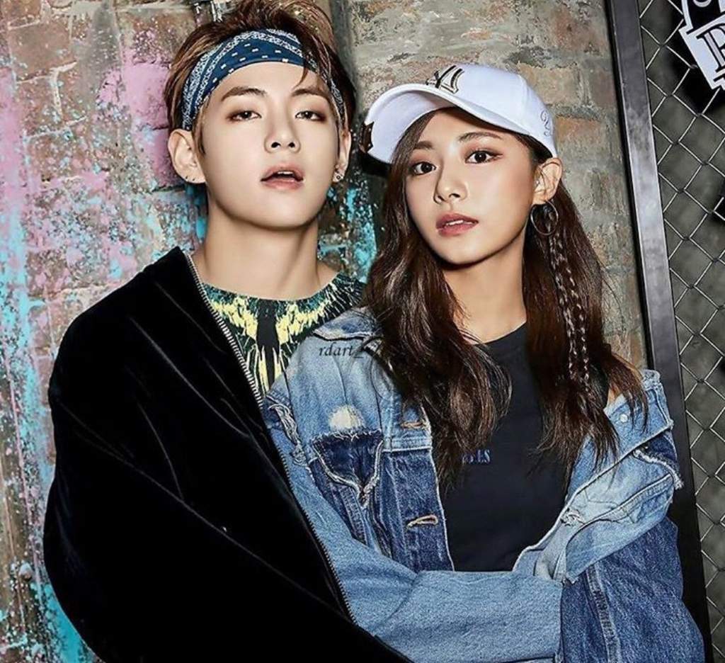 Taehyung and tzuyu