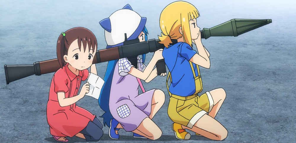 Anime girl with rocket launcher
