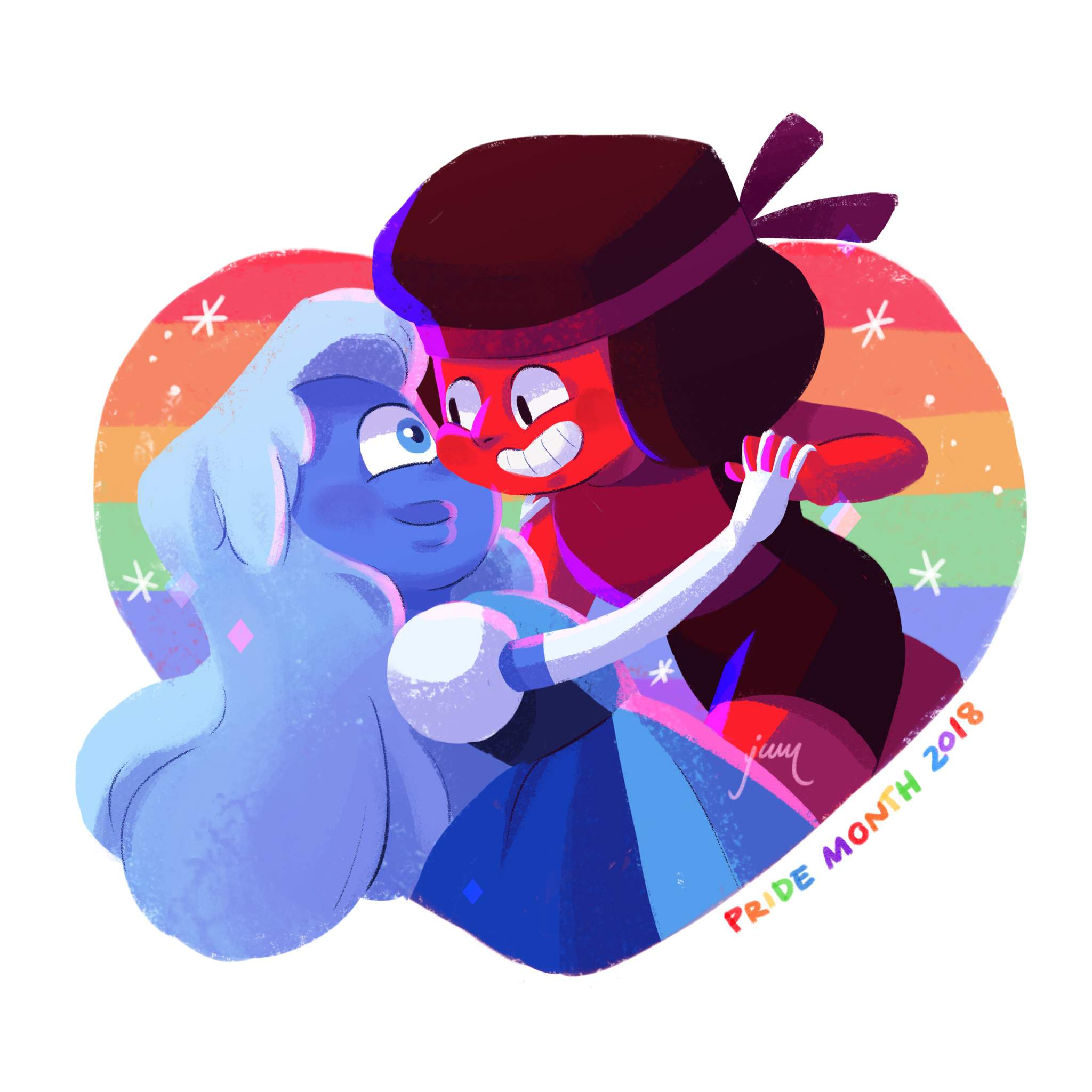 Sapphire & Ruby 💙 ️ | Steven Universe Amino