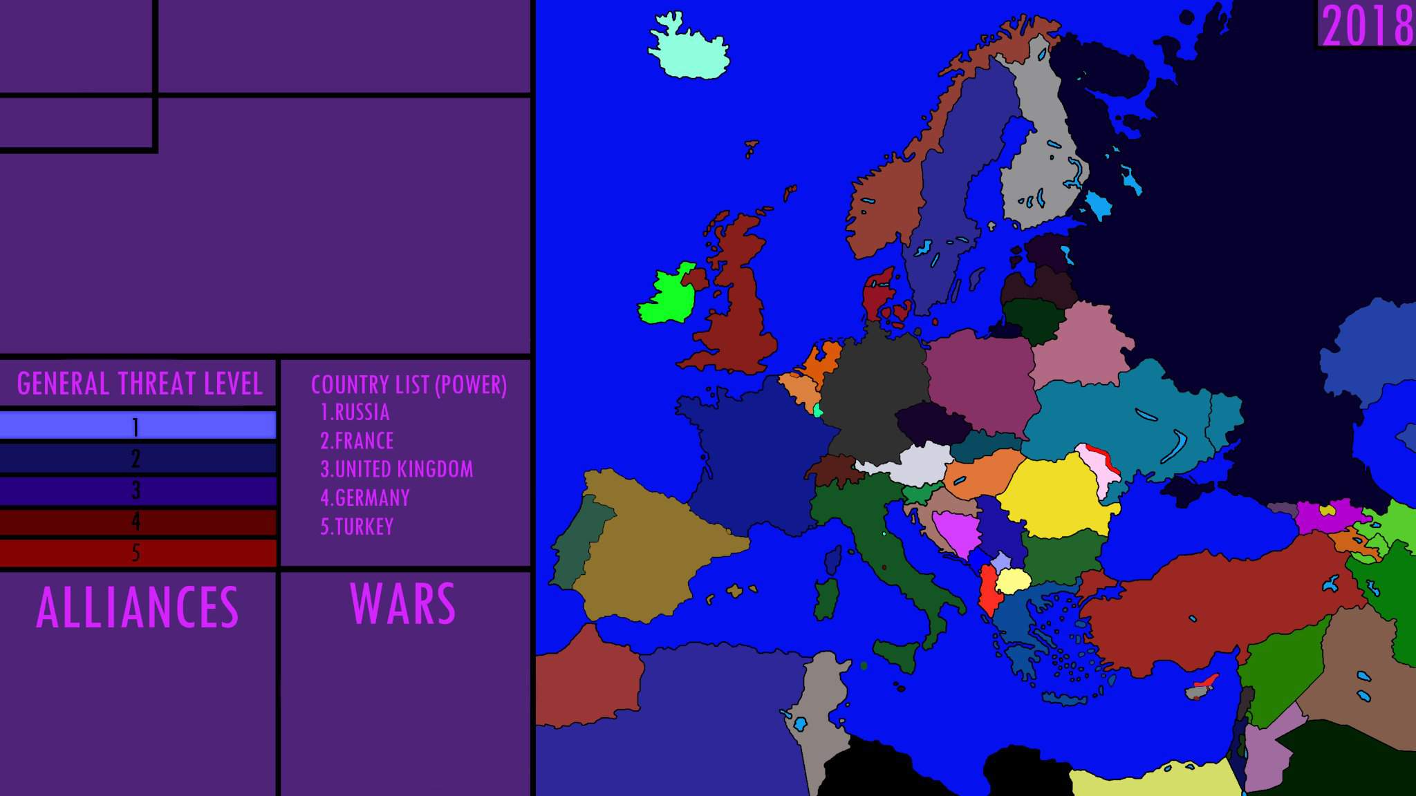 The FINAL Version of my AFOE Map | Mapping - Polandball Amino Amino