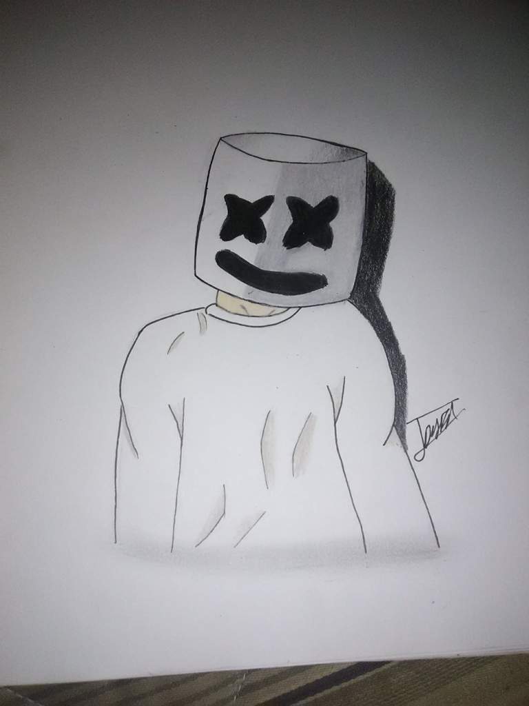 Dibujo de marshmello | DibujArte Amino