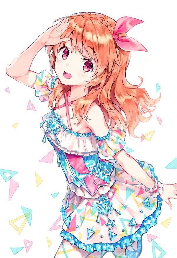Cute anime girl art