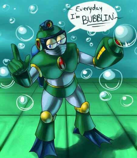 Bubble Man | Wiki | Universo Rockman Amino