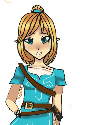 Should I Redraw My Legend Of Zelda Oc Shes A Pretty Old Oc The