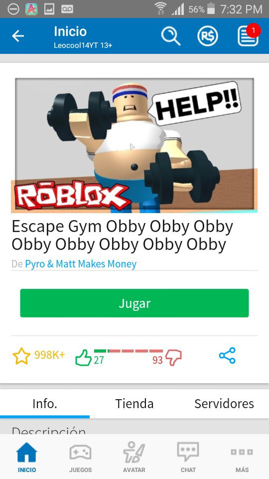 Escape Gym Obby Roblox - escape the gym obby roblox game