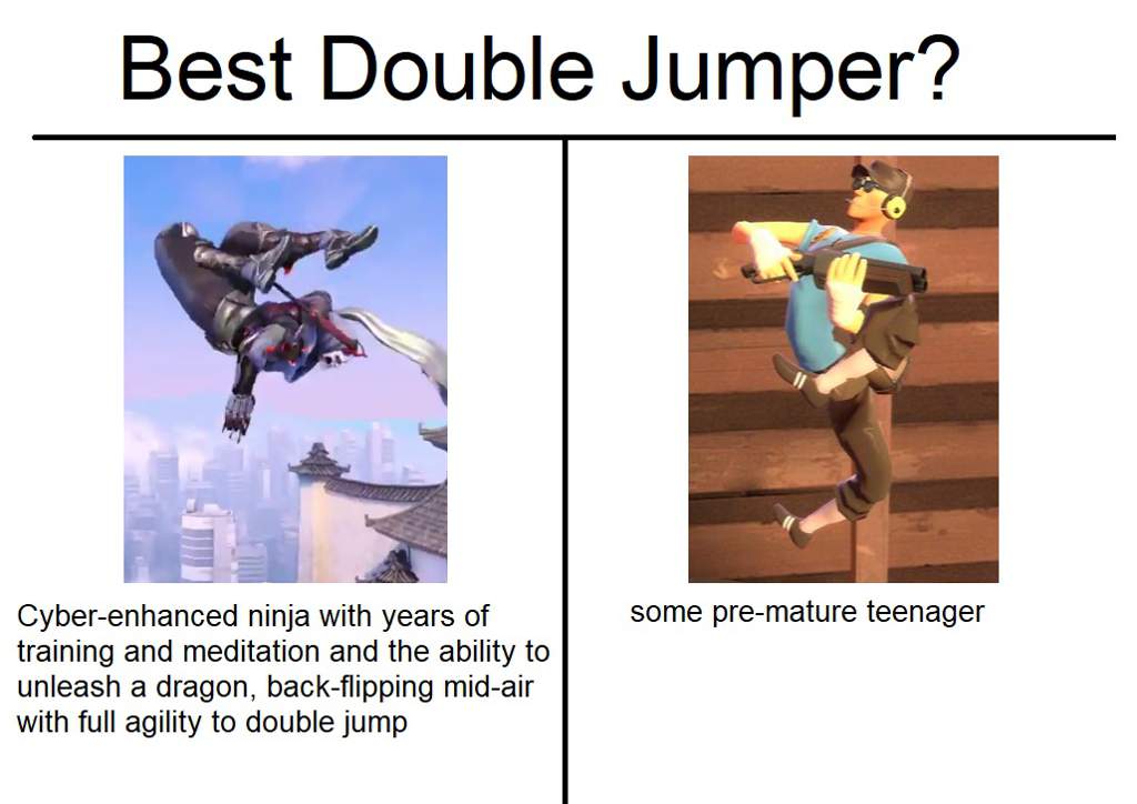 Double Jump Meme