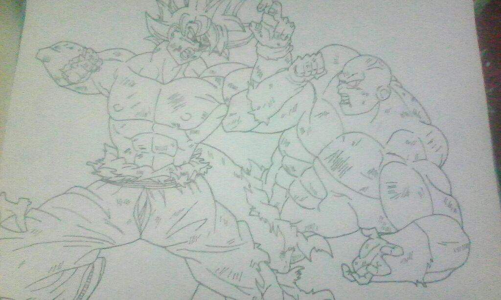 Drawing Of Goku Ultra Instinto Dominado Jiren Full Power