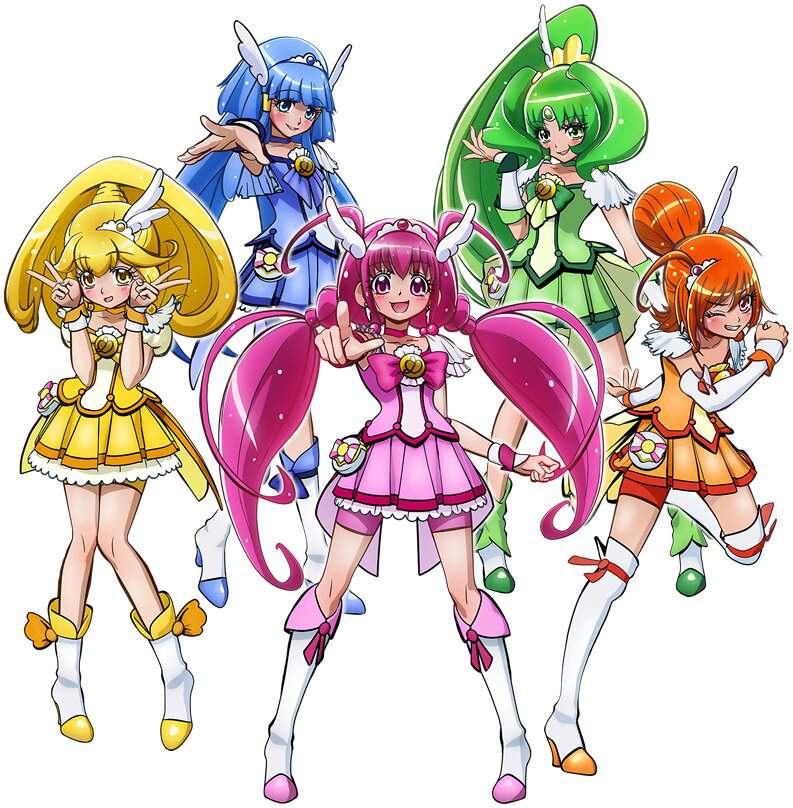 All The Pretty Cure Teams From Hugtto Pretty Cure♡futari Wa Pretty Cure All Stars Memories 8792