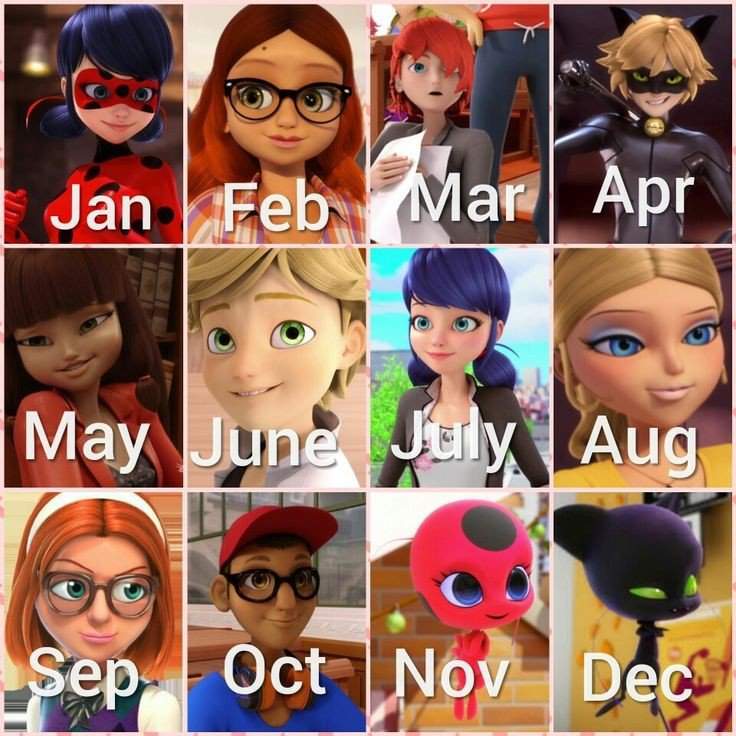 What month are you? | Miraculous Amino