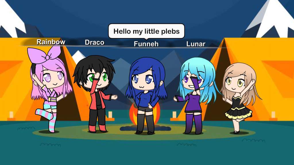 Funneh And De Krew Itsfunneh Ssyℓ Of Pstatsѕ Amino